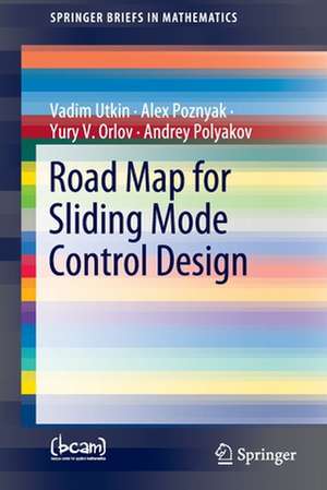 Road Map for Sliding Mode Control Design de Vadim Utkin