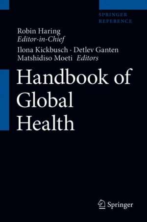 Handbook of Global Health de Robin Haring