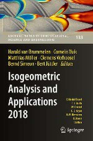 Isogeometric Analysis and Applications 2018 de Harald van Brummelen