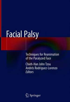 Facial Palsy: Techniques for Reanimation of the Paralyzed Face de Chieh-Han John Tzou