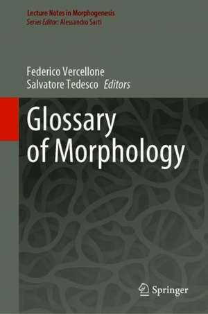 Glossary of Morphology de Federico Vercellone