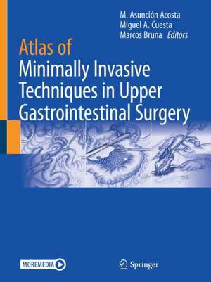 Atlas of Minimally Invasive Techniques in Upper Gastrointestinal Surgery de M. Asunción Acosta