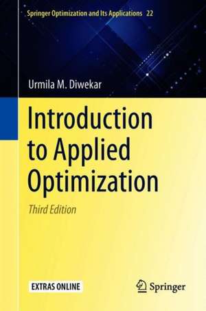 Introduction to Applied Optimization de Urmila M. Diwekar