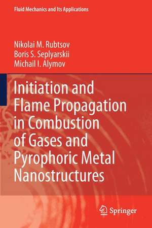 Initiation and Flame Propagation in Combustion of Gases and Pyrophoric Metal Nanostructures de Nikolai M. Rubtsov