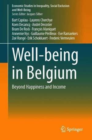 Well-being in Belgium: Beyond Happiness and Income de Bart Capéau