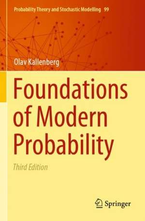 Foundations of Modern Probability de Olav Kallenberg