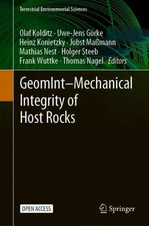 GeomInt–Mechanical Integrity of Host Rocks de Olaf Kolditz