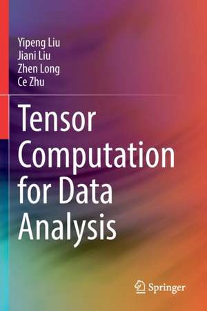 Tensor Computation for Data Analysis de Yipeng Liu