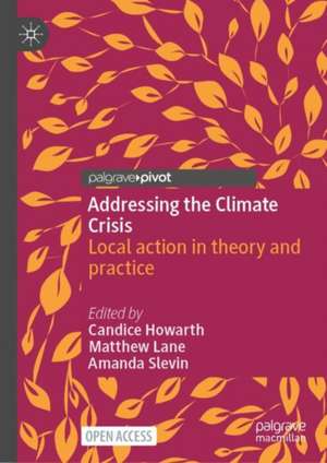 Addressing the Climate Crisis: Local action in theory and practice de Candice Howarth