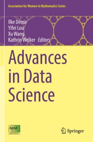 Advances in Data Science de Ilke Demir