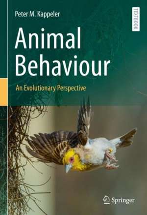 Animal Behaviour: An Evolutionary Perspective de Peter M. Kappeler