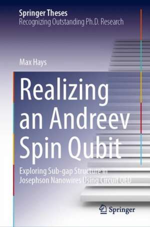 Realizing an Andreev Spin Qubit: Exploring Sub-gap Structure in Josephson Nanowires Using Circuit QED de Max Hays