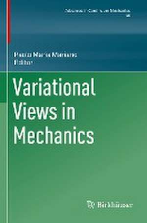 Variational Views in Mechanics de Paolo Maria Mariano