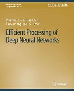 Efficient Processing of Deep Neural Networks de Vivienne Sze