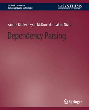 Dependency Parsing de Sandra Kübler