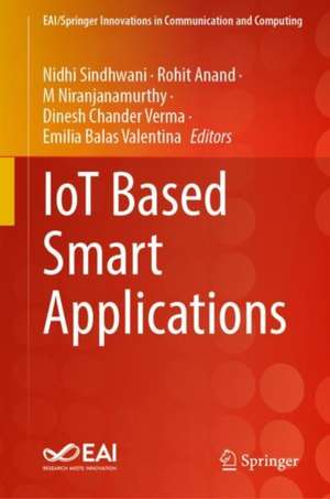 IoT Based Smart Applications de Nidhi Sindhwani