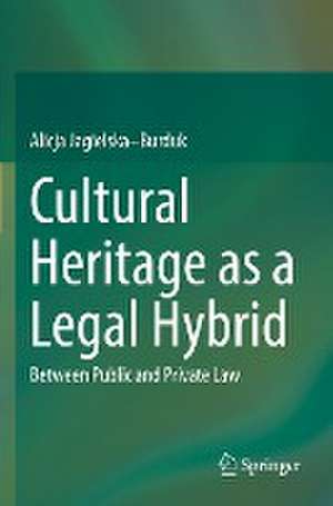 Cultural Heritage as a Legal Hybrid: Between Public and Private Law de Alicja Jagielska–Burduk