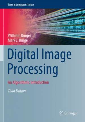 Digital Image Processing: An Algorithmic Introduction de Wilhelm Burger