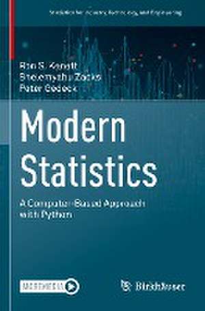 Modern Statistics: A Computer-Based Approach with Python de Ron S. Kenett