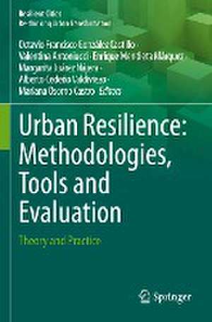 Urban Resilience: Methodologies, Tools and Evaluation: Theory and Practice de Octavio Francisco González Castillo