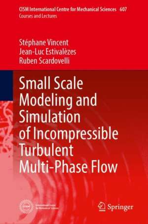 Small Scale Modeling and Simulation of Incompressible Turbulent Multi-Phase Flow de Stéphane Vincent