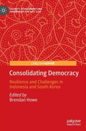 Consolidating Democracy: Resilience and Challenges in Indonesia and South Korea de Brendan Howe