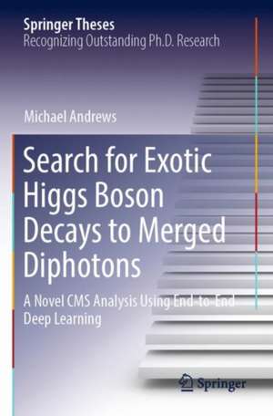 Search for Exotic Higgs Boson Decays to Merged Diphotons: A Novel CMS Analysis Using End-to-End Deep Learning de Michael Andrews