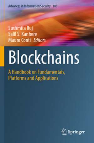 Blockchains de Sushmita Ruj