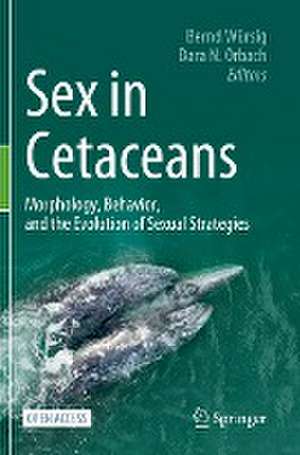 Sex in Cetaceans: Morphology, Behavior, and the Evolution of Sexual Strategies de Bernd Würsig