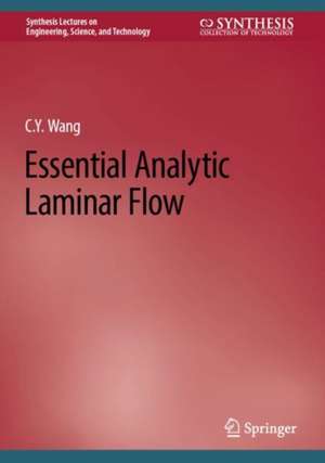 Essential Analytic Laminar Flow de C.Y. Wang