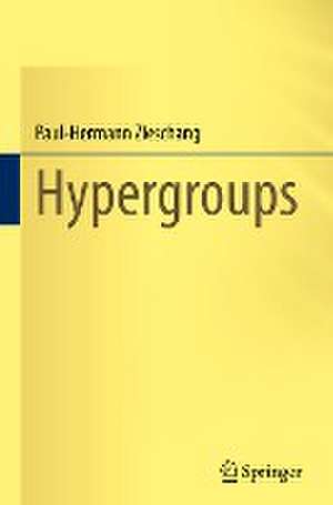 Hypergroups de Paul-Hermann Zieschang