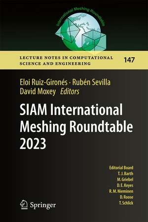 SIAM International Meshing Roundtable 2023 de Eloi Ruiz-Gironés