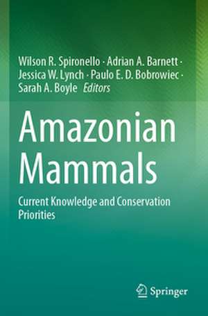 Amazonian Mammals de Adrian A. Barnett