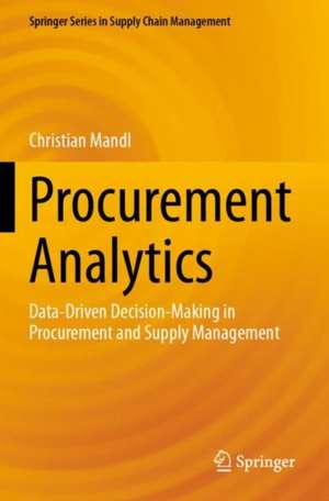 Procurement Analytics de Christian Mandl