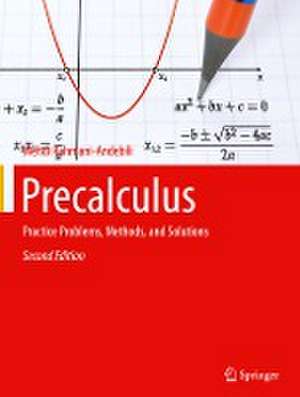 Precalculus: Practice Problems, Methods, and Solutions de Mehdi Rahmani-Andebili