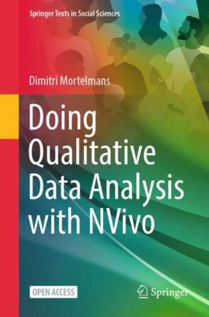 Doing Qualitative Data Analysis with NVivo de Dimitri Mortelmans