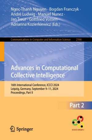 Advances in Computational Collective Intelligence de Ngoc-Thanh Nguyen