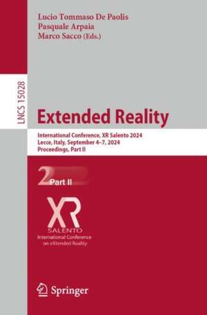 Extended Reality de Lucio Tommaso De Paolis