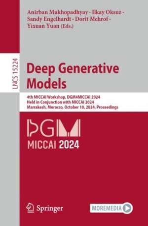 Deep Generative Models de Anirban Mukhopadhyay