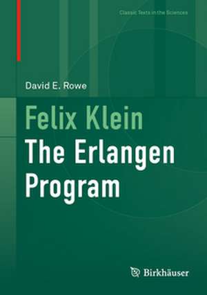 Felix Klein de David E. Rowe
