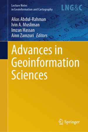 Advances in Geoinformation Sciences de Alias Abdul-Rahman