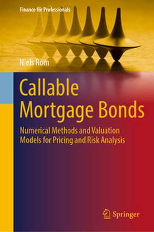 Callable Mortgage Bonds de Niels Rom