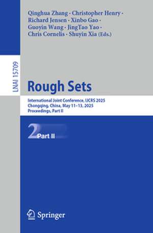Rough Sets de Qinghua Zhang