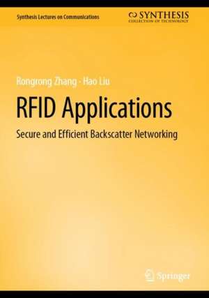 RFID Applications de Rongrong Zhang
