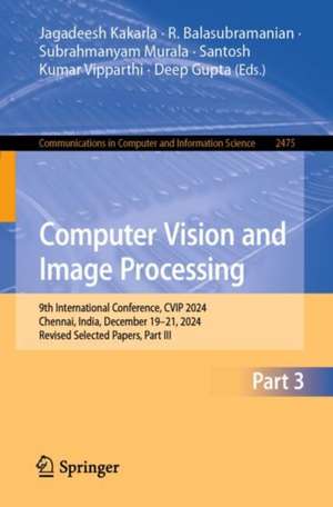 Computer Vision and Image Processing de Jagadeesh Kakarla