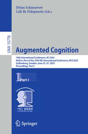 Augmented Cognition de Dylan D. Schmorrow