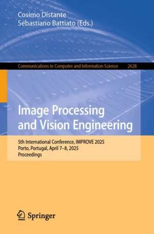 Image Processing and Vision Engineering de Cosimo Distante