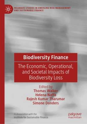 Biodiversity Finance de Thomas Walker