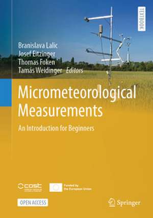 Micrometeorological Measurements de Branislava Lalic