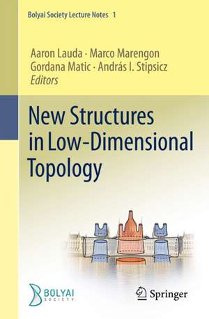New Structures in Low-Dimensional Topology de Aaron Lauda